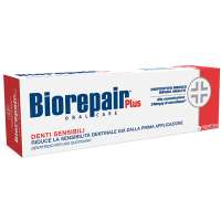 BIOREPAIR Plus Sensitivity Control - Зубная паста без фтора для чувствительных зубов, 75 мл.